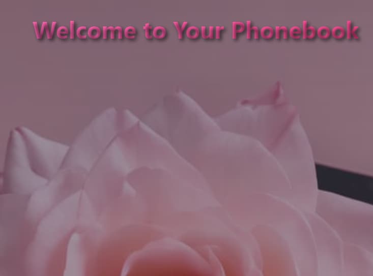 Phonebook